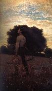 Winslow Homer Song of the hemp field Germany oil painting artist